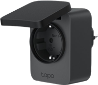 TP-Link Tapo P410M WLAN-Steckdose Outdoor Schwarz