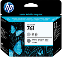 HP 761 Druckkopf Grau / Grau (dunkel)