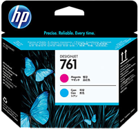 HP 761 Druckkopf Cyan / Magenta