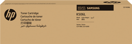 Samsung CLT-K506L Schwarz Toner