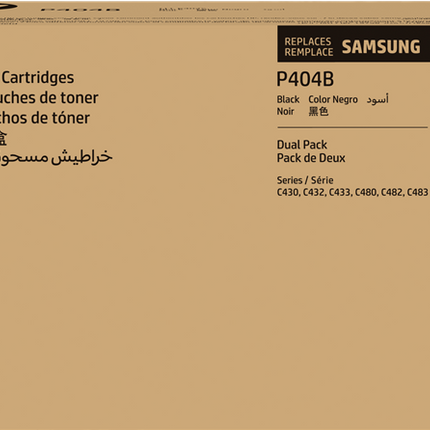 Samsung CLT-P404B Multipack Schwarz