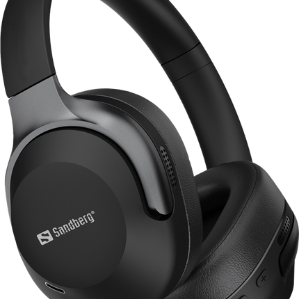 Sandberg Wireless Travel Headset ANC+ENC Schwarz