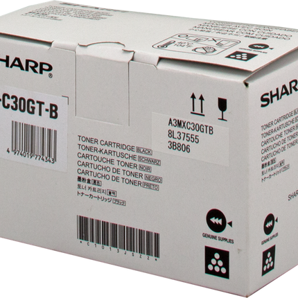 Sharp MX-C30GTB Schwarz Toner