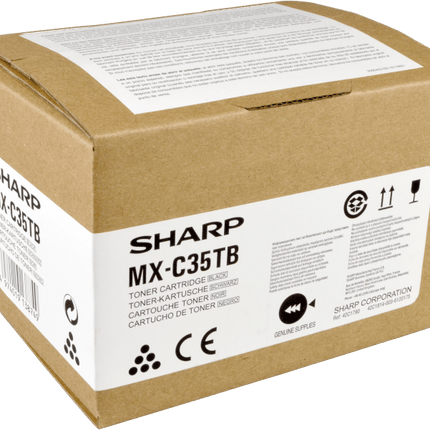 Sharp MX-C35TB Schwarz Toner