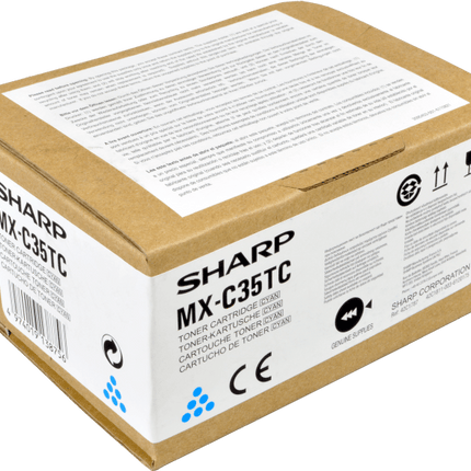 Sharp MX-C35TC Cyan Toner