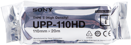 Sony Thermopapierrolle UPP-110HD Weiss