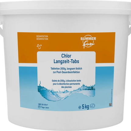 Summer Fun Chlor-Langzeit Tablette - 5 kg