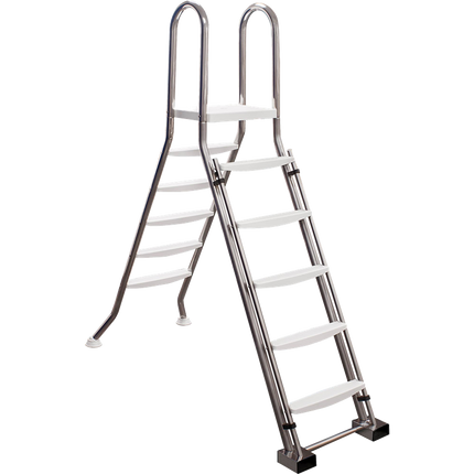 Summer Fun Sicherheits-Hochbeckenleiter Edelstahl für 150 cm Becken