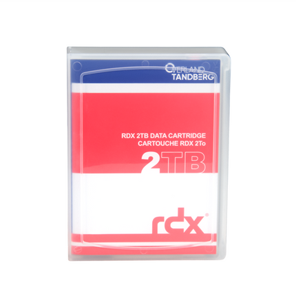 Tandberg Data RDX 2TB HDD Kartusche Schwarz