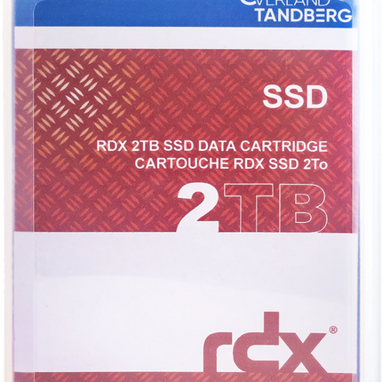 Tandberg Data RDX 2TB SSD Kartusche Schwarz
