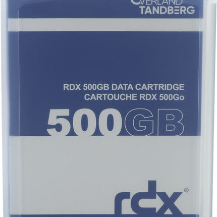 Tandberg Data RDX 500GB HDD Kartusche Schwarz