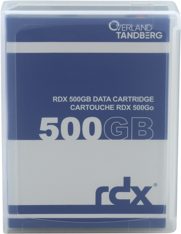 Tandberg Data RDX 500GB HDD Kartusche Schwarz