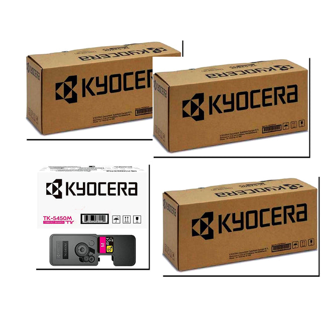 Original Kyocera TK-5450 Set 4 Toner ECOSYS MA 2600 cfx cwfx ECOSYS PA 2600