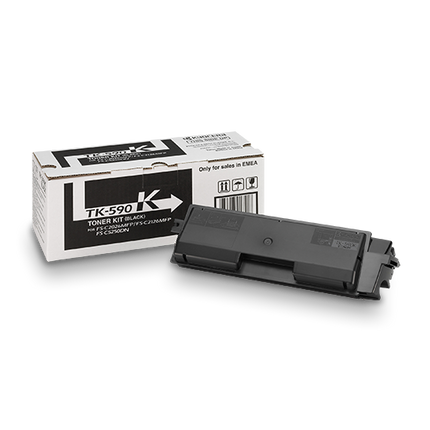 Originales Kyocera TK590 Set Ecosys P/M 6026 6526 C2026 C2126 C2526 C2626 C5250