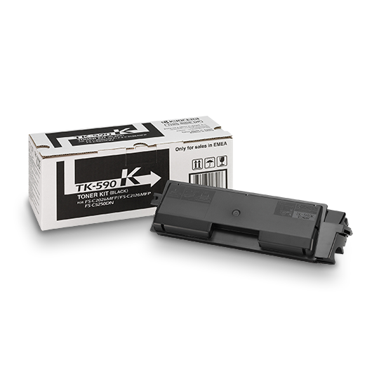 Originales Kyocera TK590 Set Ecosys P/M 6026 6526 C2026 C2126 C2526 C2626 C5250