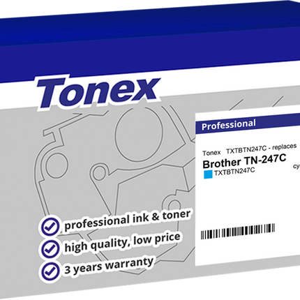 Tonex TXTBTN247C Cyan Toner