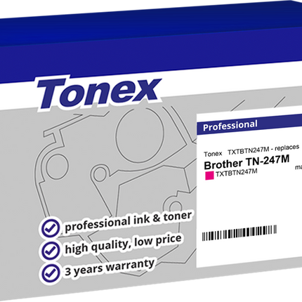 Tonex TXTBTN247M Magenta Toner