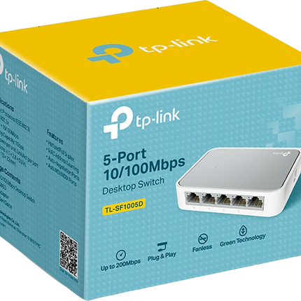 TP-Link 5-Port-Gigabit-Desktop-Switch Weiss