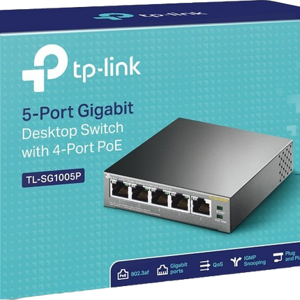 TP-Link 5-Port Gigabit Switch Schwarz
