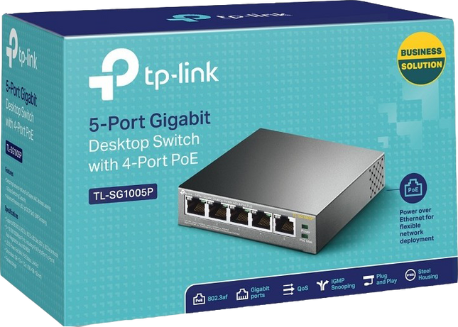 TP-Link 5-Port Gigabit Switch Schwarz