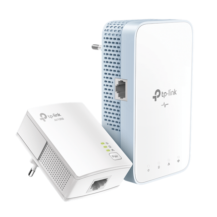 TP-Link AC750 AV1000 Gigabit WLAN Powerline Adapter Kit Weiss