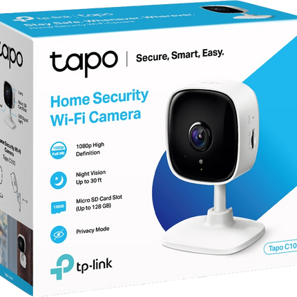 TP-Link Tapo C110 Überwachungskamera Weiss / Schwarz