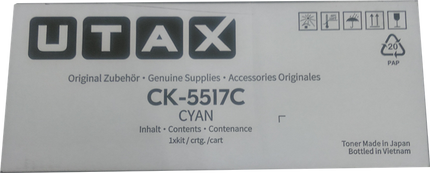 Utax CK-5517C Cyan Toner