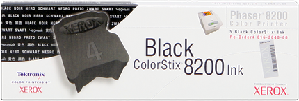 Xerox ColorStix 8200 Ink Schwarz