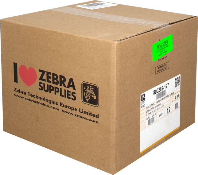 Zebra Z-Select 2000D Thermoetiketten 57mm x 32mm Weiss