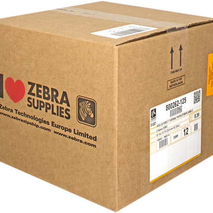 Zebra Z-Select 2000D Thermoetiketten 57mm x 32mm Weiss