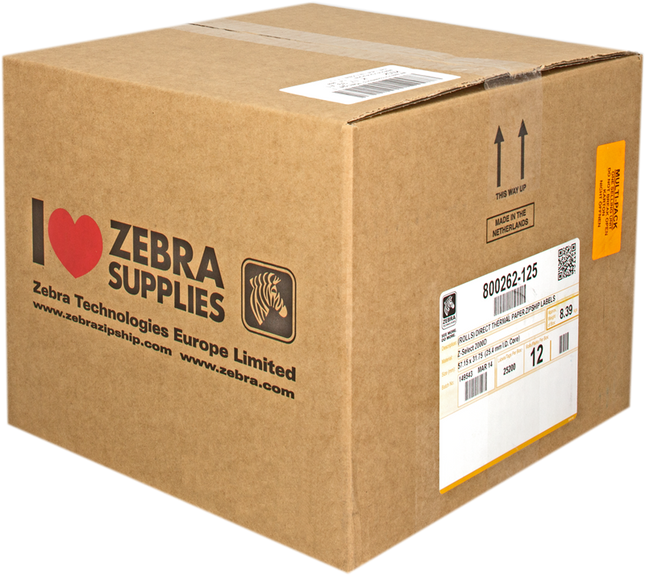 Zebra Z-Select 2000D Thermoetiketten 57mm x 32mm Weiss